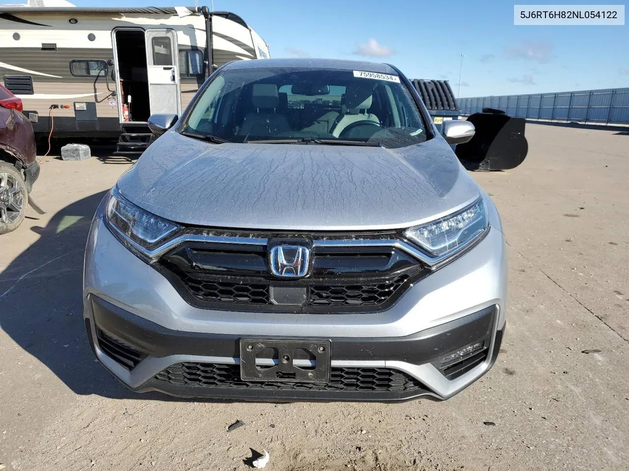 2022 Honda Cr-V Exl VIN: 5J6RT6H82NL054122 Lot: 75958534