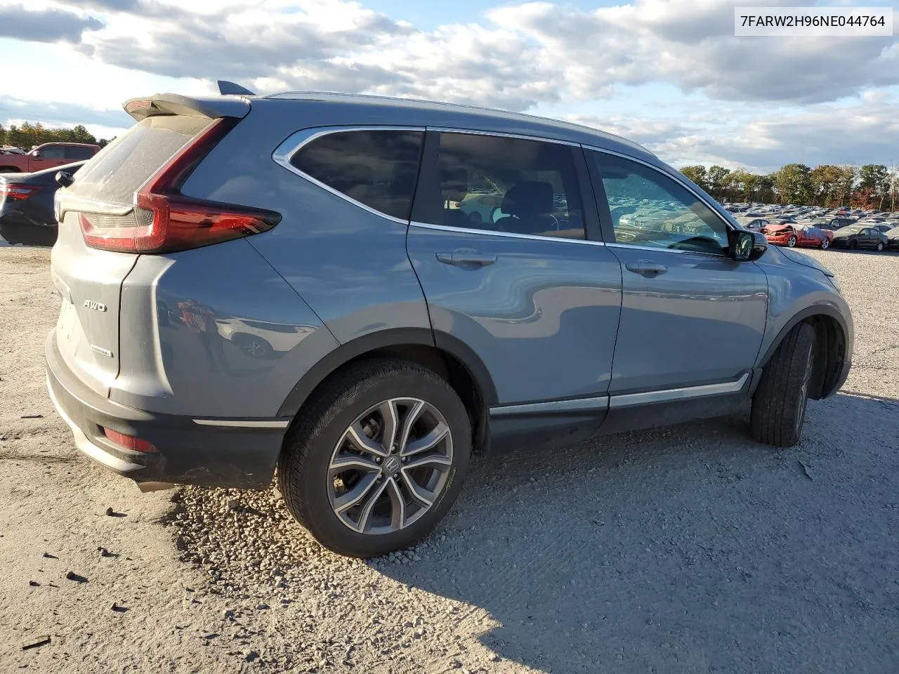 2022 Honda Cr-V Touring VIN: 7FARW2H96NE044764 Lot: 76157034