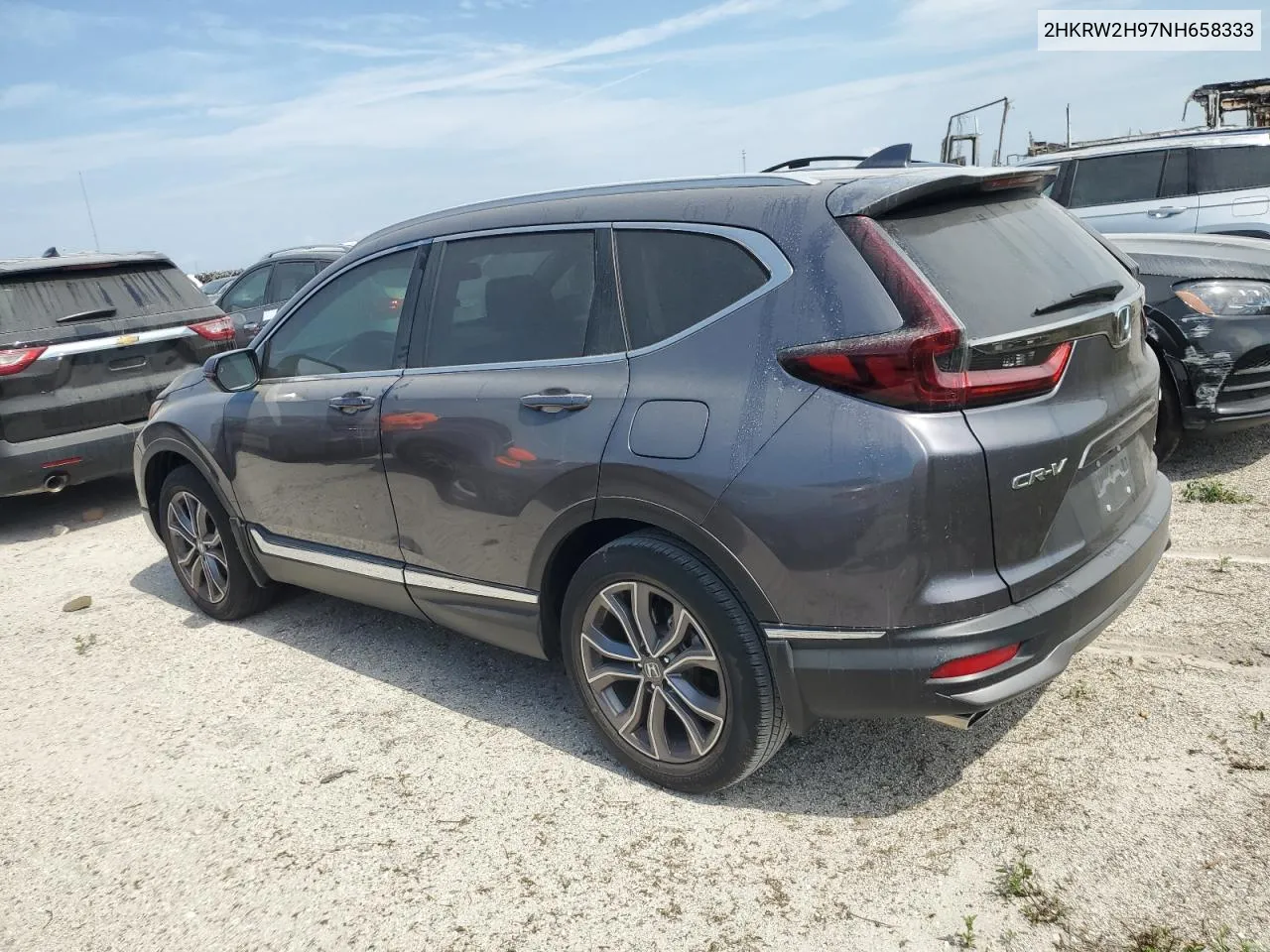 2022 Honda Cr-V Touring VIN: 2HKRW2H97NH658333 Lot: 76168244