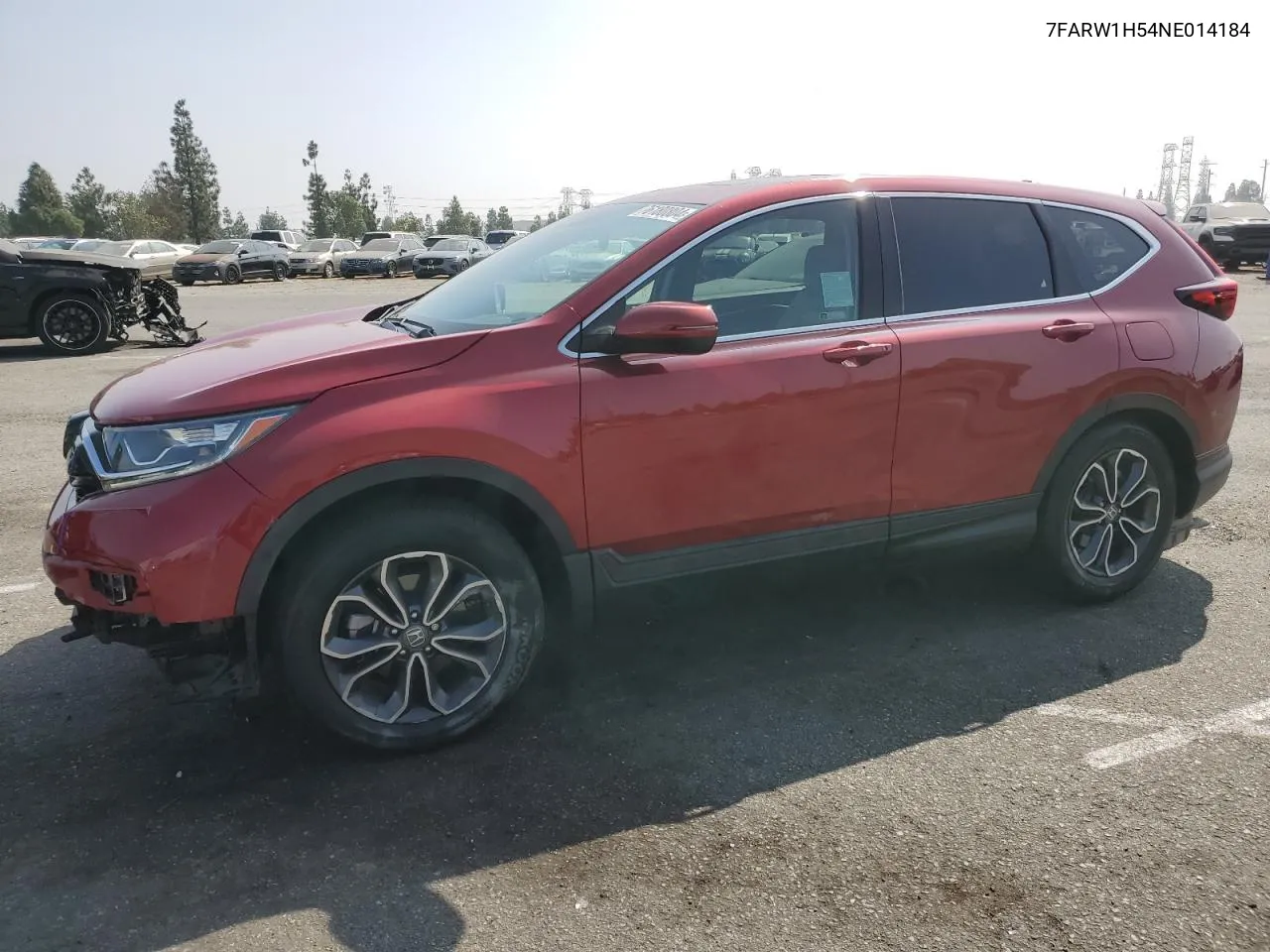 2022 Honda Cr-V Ex VIN: 7FARW1H54NE014184 Lot: 76180804