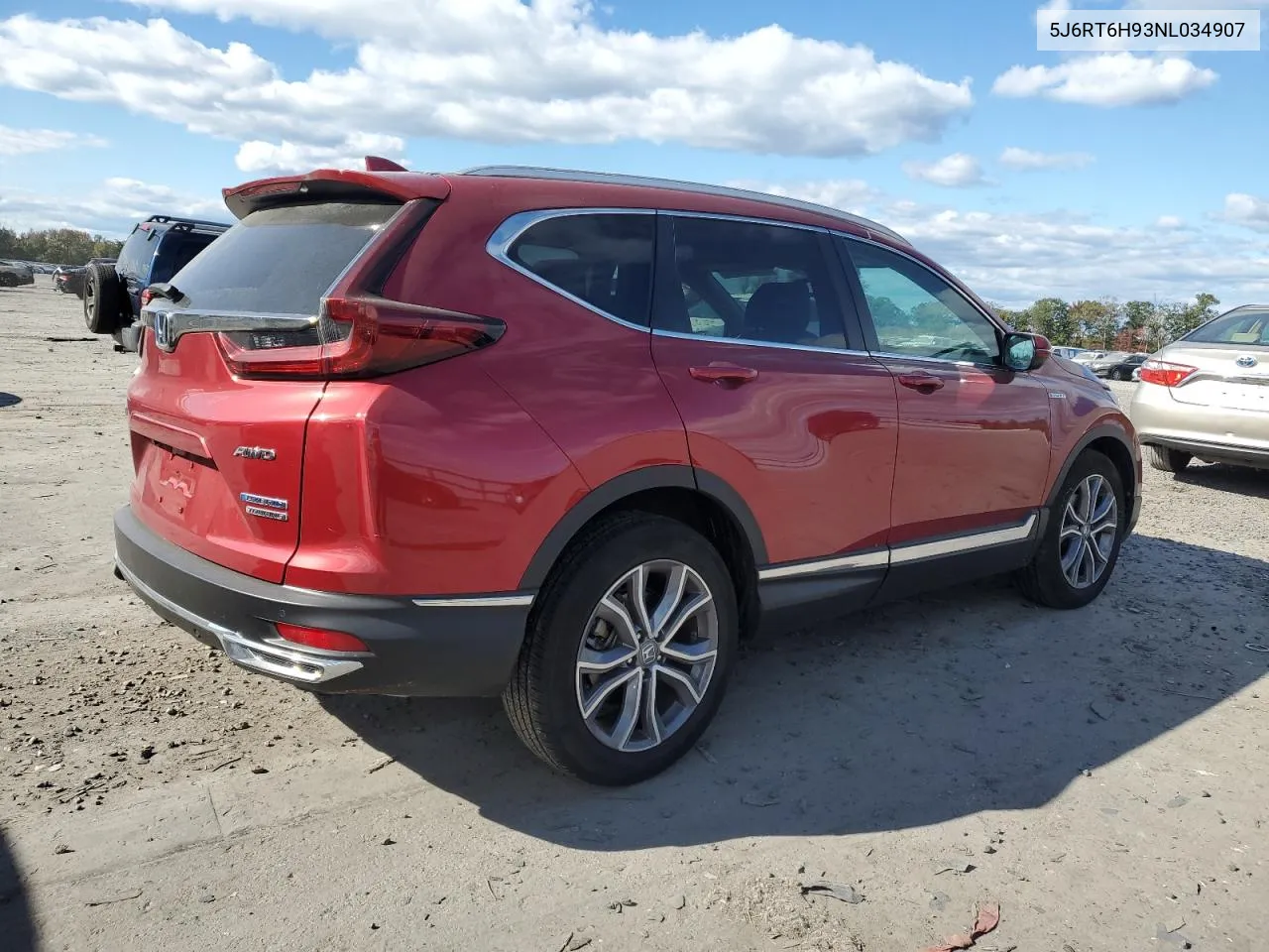 2022 Honda Cr-V Touring VIN: 5J6RT6H93NL034907 Lot: 76280594