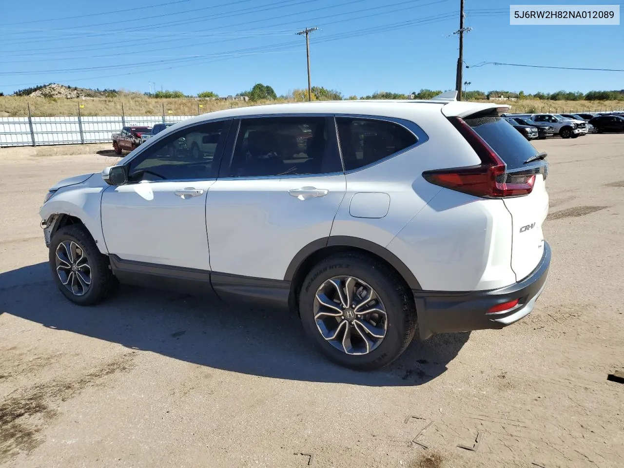 5J6RW2H82NA012089 2022 Honda Cr-V Exl