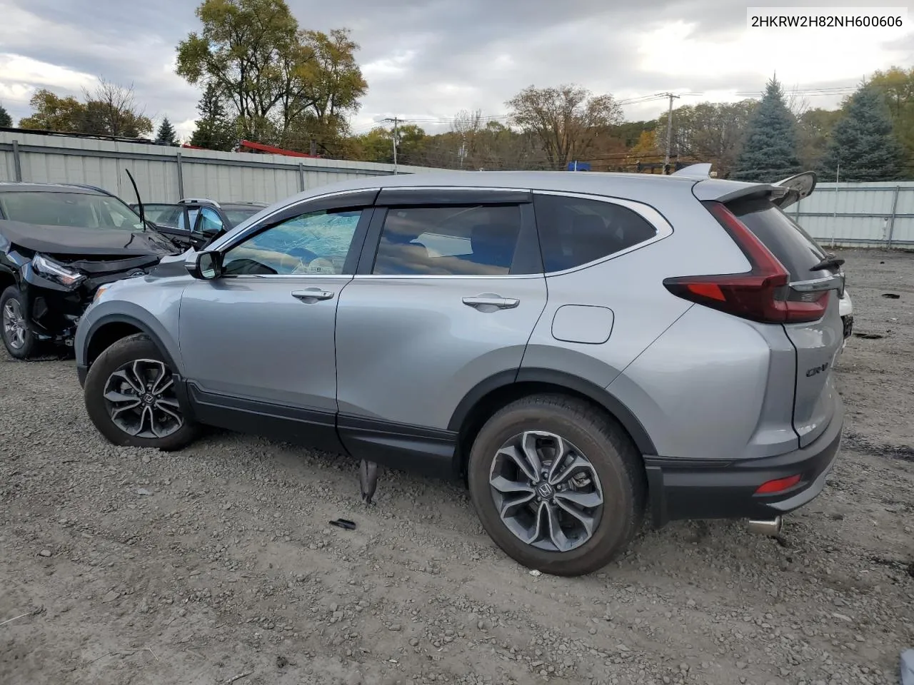 2022 Honda Cr-V Exl VIN: 2HKRW2H82NH600606 Lot: 77244994