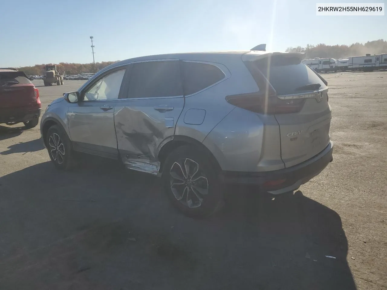 2022 Honda Cr-V Ex VIN: 2HKRW2H55NH629619 Lot: 77269544