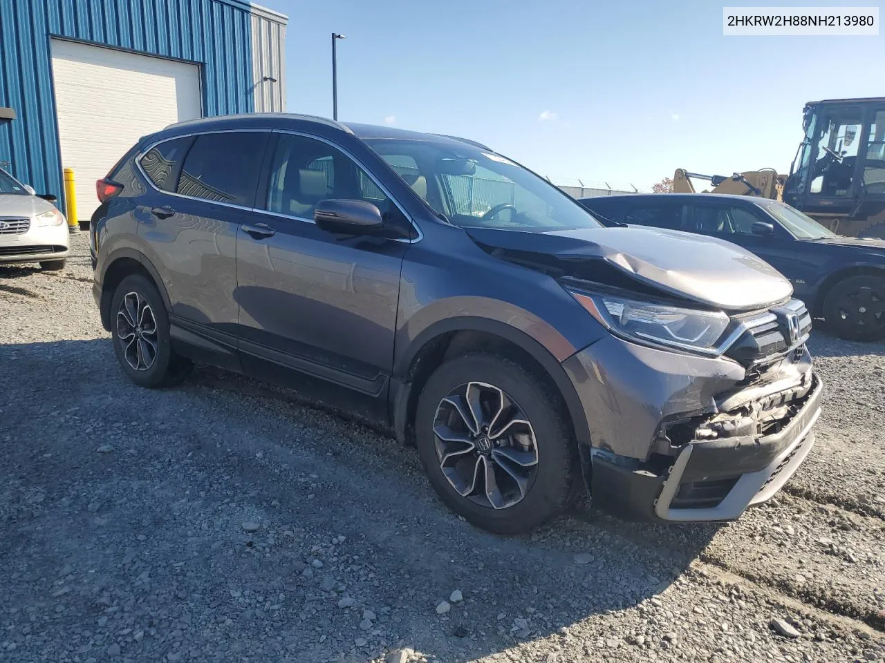 2022 Honda Cr-V Exl VIN: 2HKRW2H88NH213980 Lot: 77354624