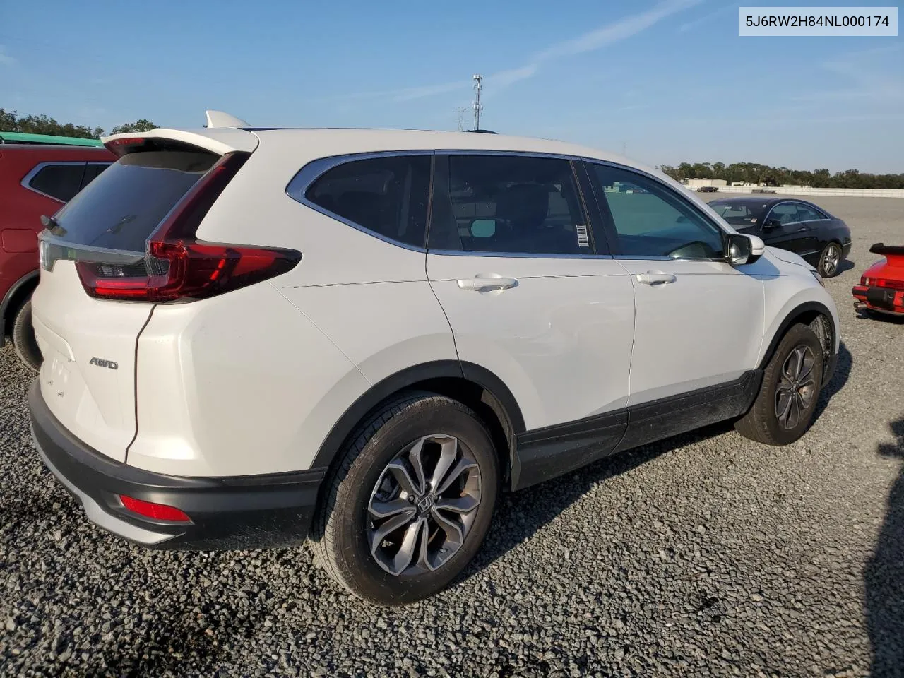 2022 Honda Cr-V Exl VIN: 5J6RW2H84NL000174 Lot: 77850134