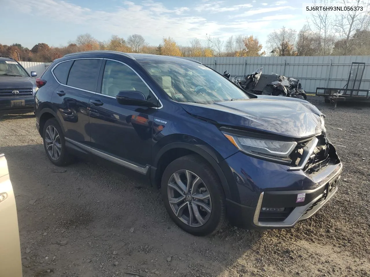 2022 Honda Cr-V Touring VIN: 5J6RT6H93NL056373 Lot: 77851624