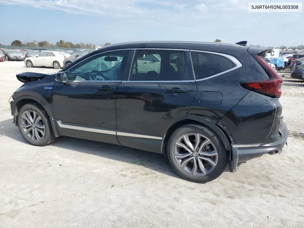 2022 Honda Cr-V Touring VIN: 5J6RT6H92NL003308 Lot: 77947224