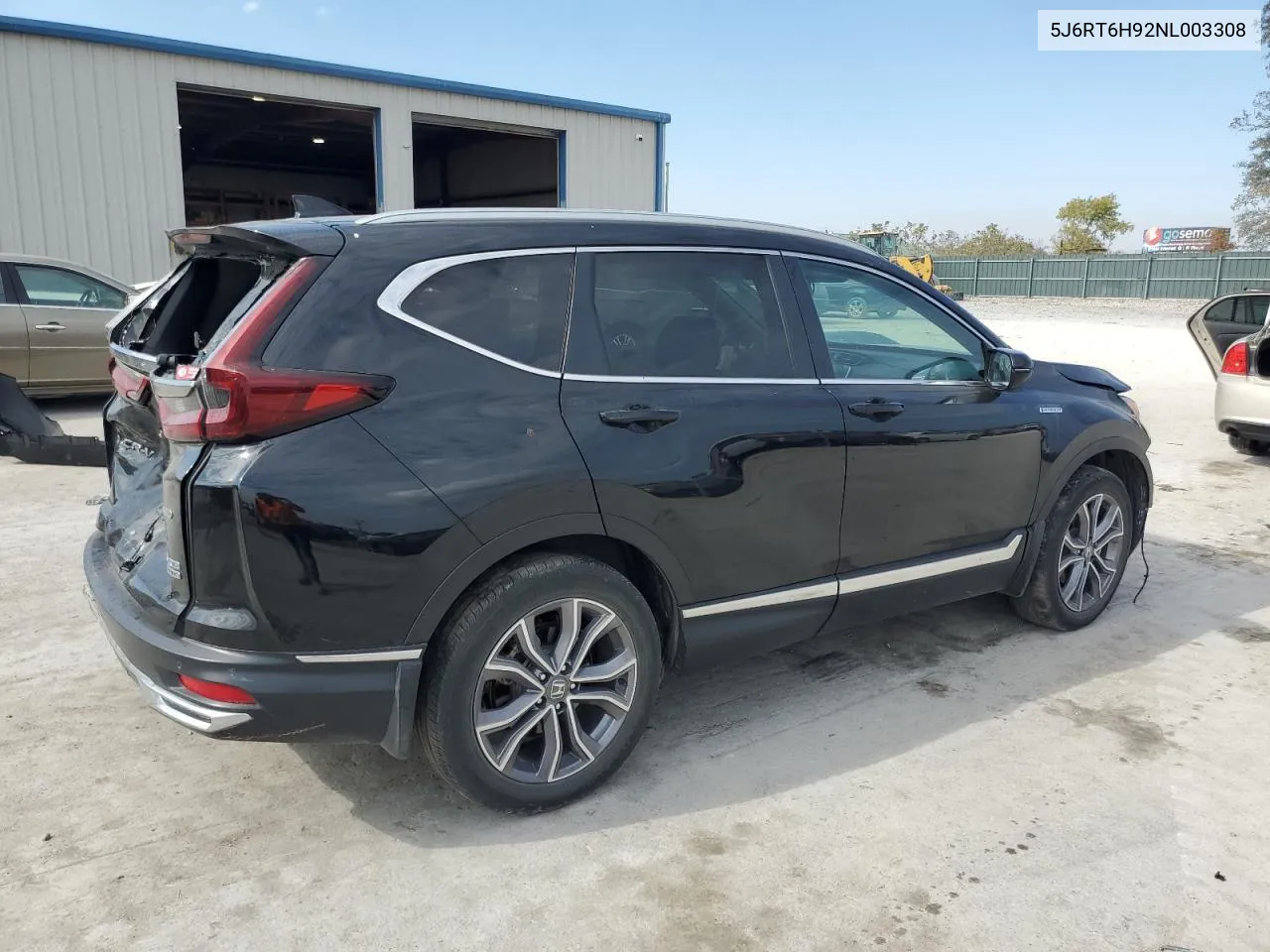 2022 Honda Cr-V Touring VIN: 5J6RT6H92NL003308 Lot: 77947224