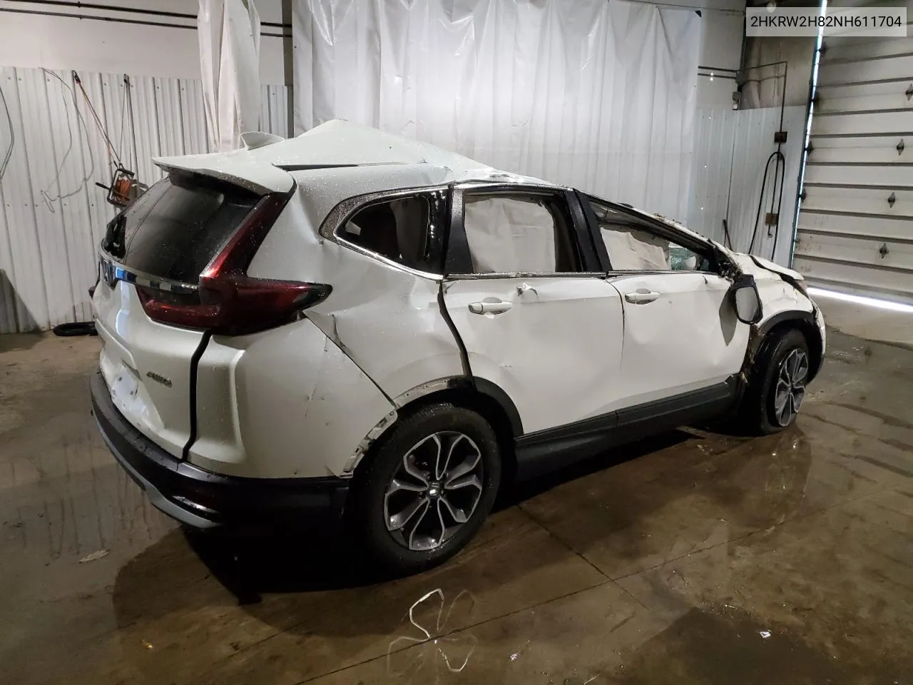 2022 Honda Cr-V Exl VIN: 2HKRW2H82NH611704 Lot: 78001694