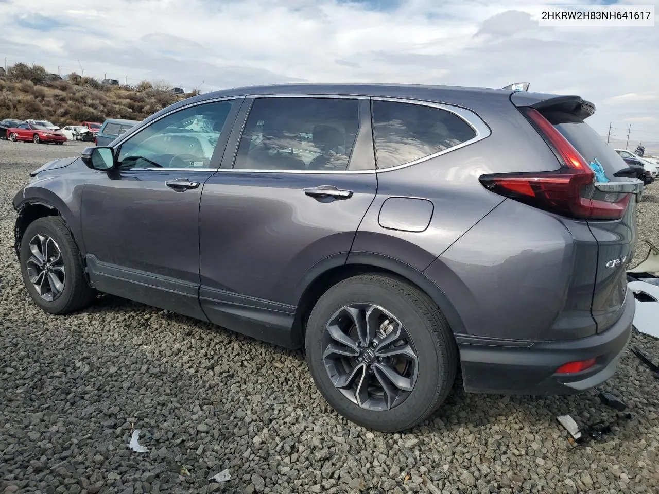 2022 Honda Cr-V Exl VIN: 2HKRW2H83NH641617 Lot: 78047934