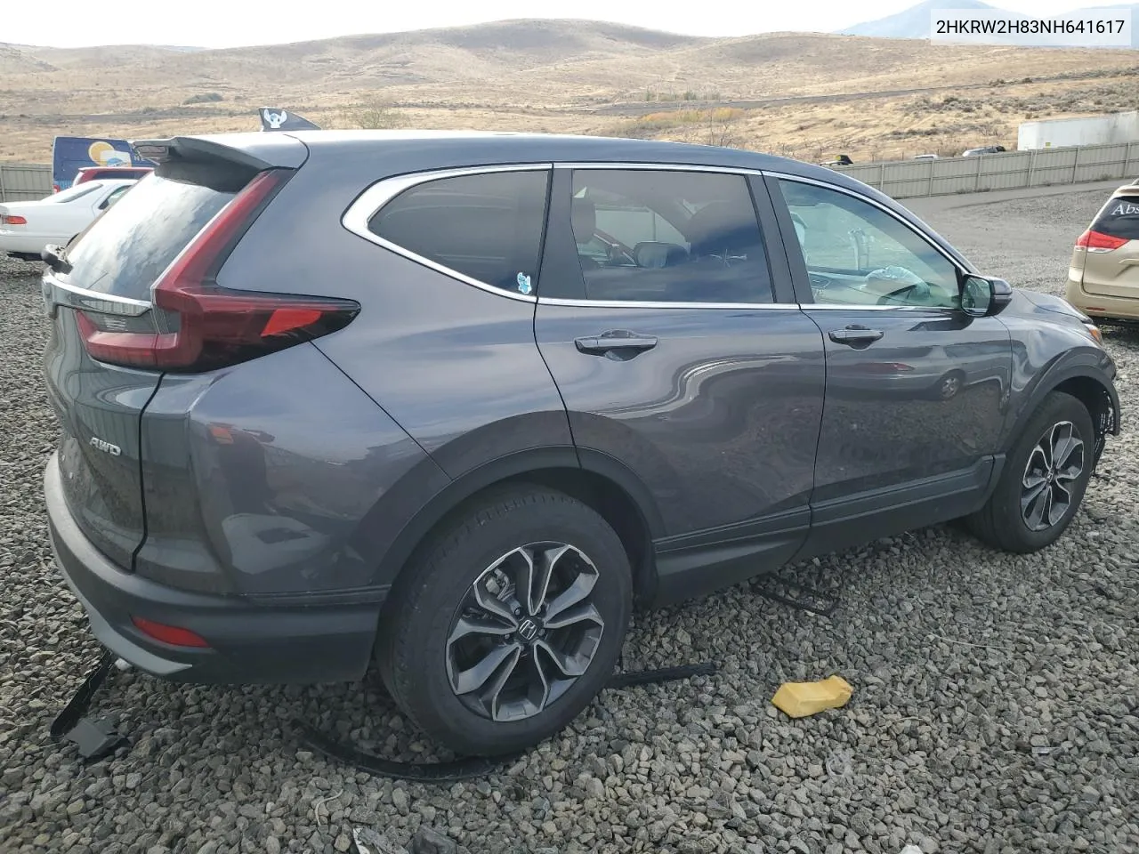 2022 Honda Cr-V Exl VIN: 2HKRW2H83NH641617 Lot: 78047934