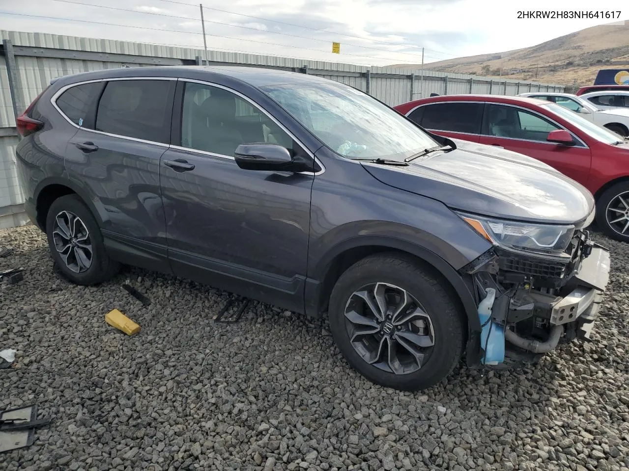 2022 Honda Cr-V Exl VIN: 2HKRW2H83NH641617 Lot: 78047934