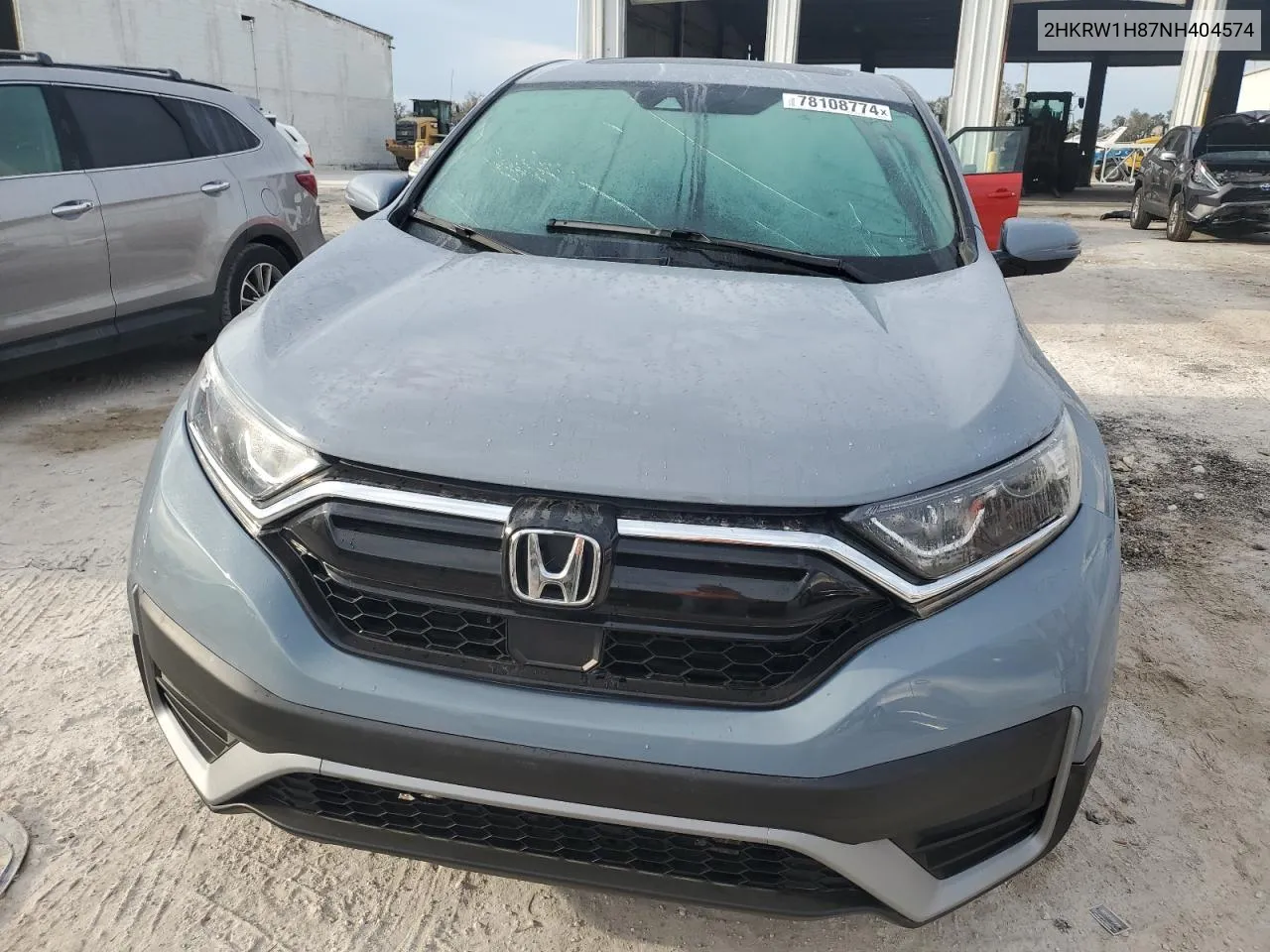 2022 Honda Cr-V Exl VIN: 2HKRW1H87NH404574 Lot: 78108774