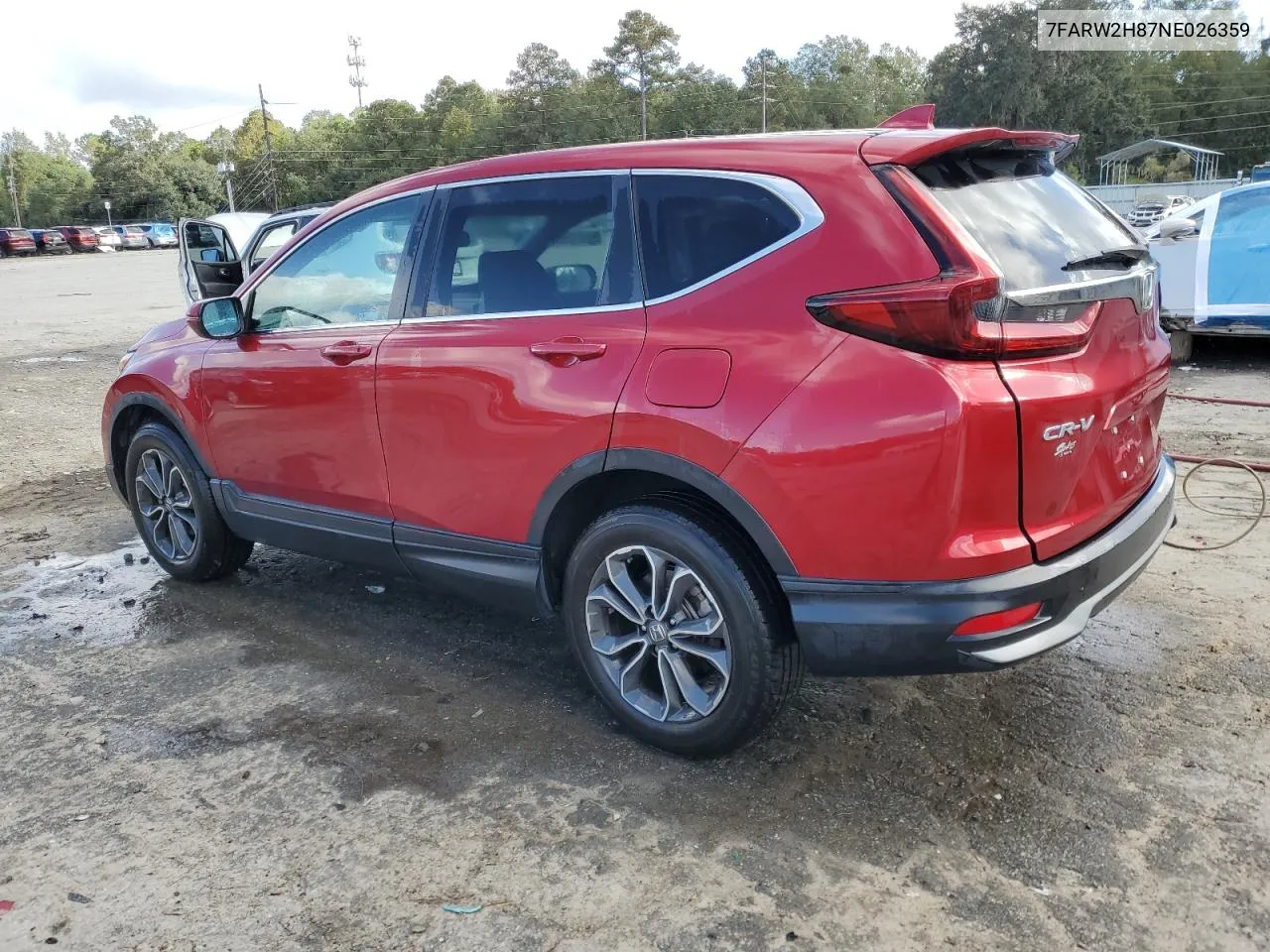 2022 Honda Cr-V Exl VIN: 7FARW2H87NE026359 Lot: 78180604