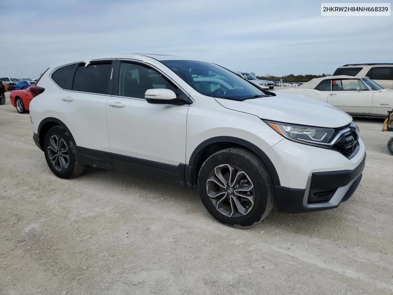 2022 Honda Cr-V Exl VIN: 2HKRW2H84NH668339 Lot: 78257314