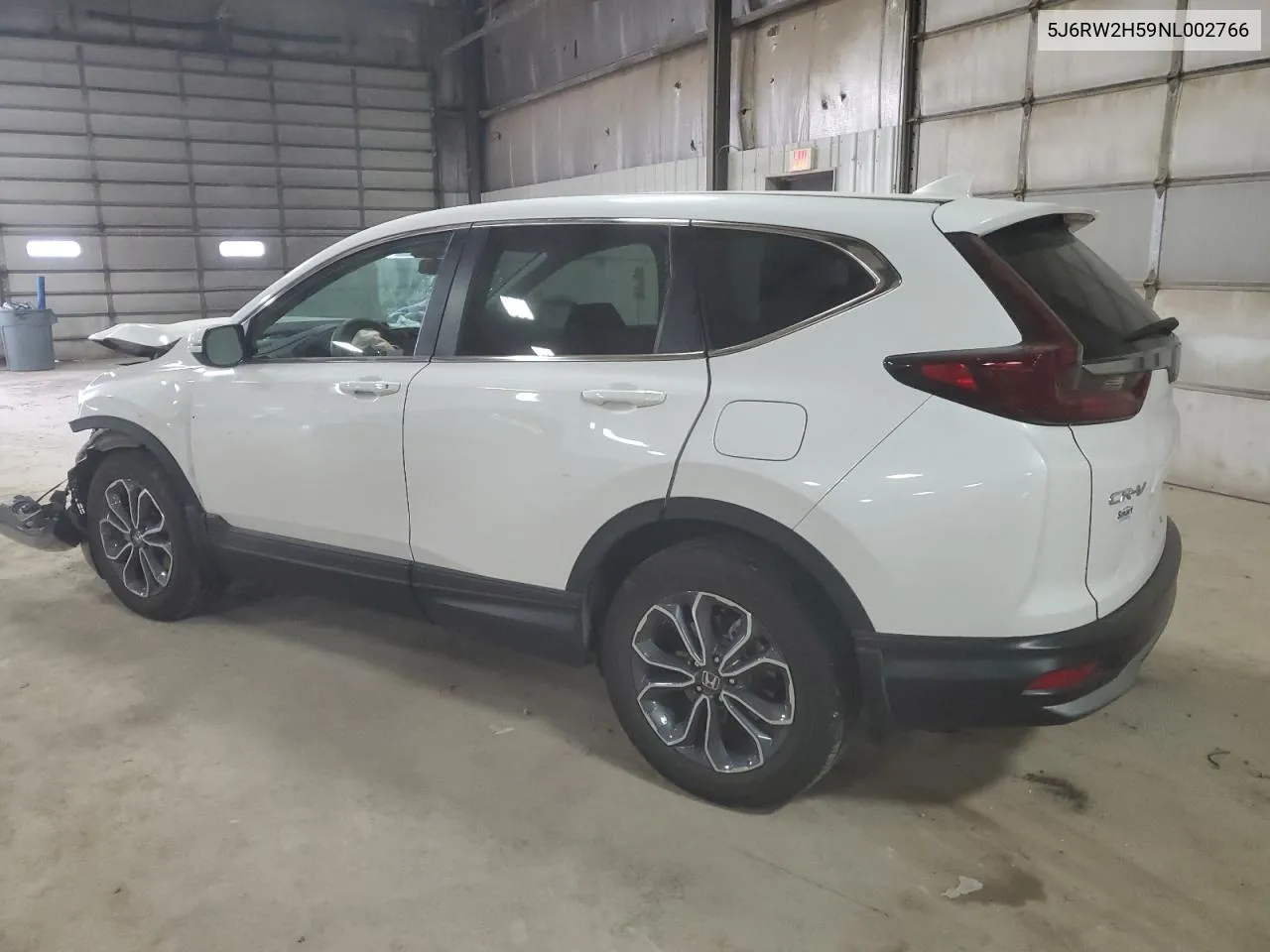 2022 Honda Cr-V Ex VIN: 5J6RW2H59NL002766 Lot: 78314854