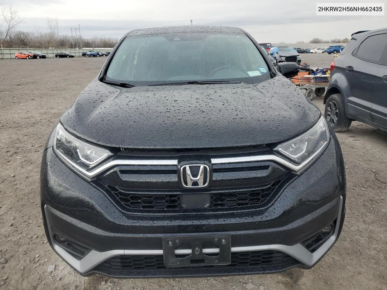 2022 Honda Cr-V Ex VIN: 2HKRW2H56NH662435 Lot: 78348704