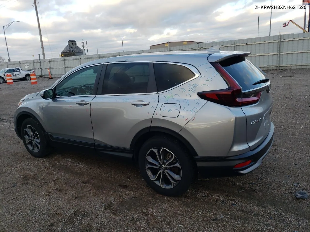 2022 Honda Cr-V Exl VIN: 2HKRW2H8XNH621526 Lot: 79076954