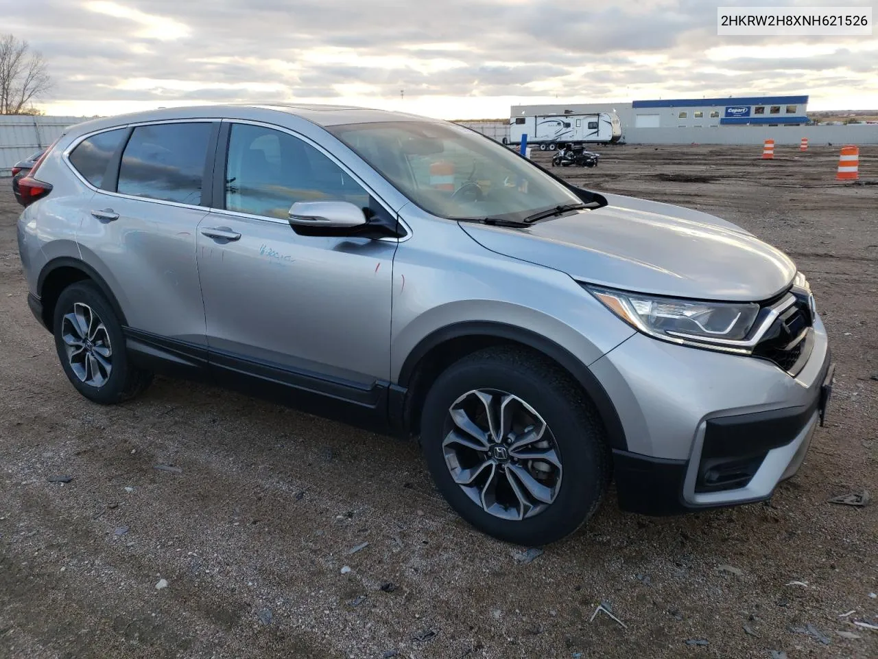 2022 Honda Cr-V Exl VIN: 2HKRW2H8XNH621526 Lot: 79076954