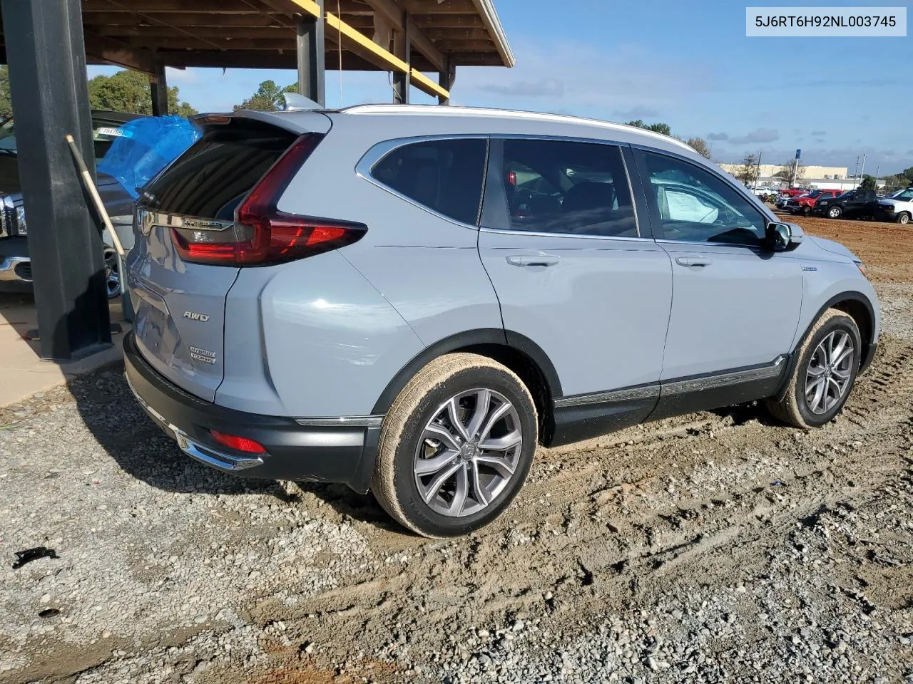 2022 Honda Cr-V Touring VIN: 5J6RT6H92NL003745 Lot: 79714284