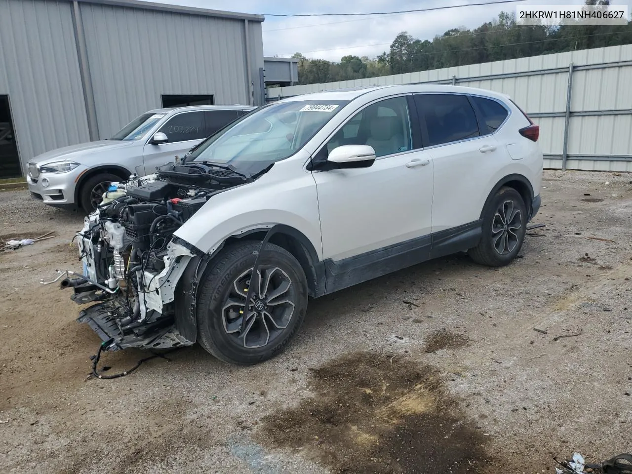 2022 Honda Cr-V Exl VIN: 2HKRW1H81NH406627 Lot: 79844734