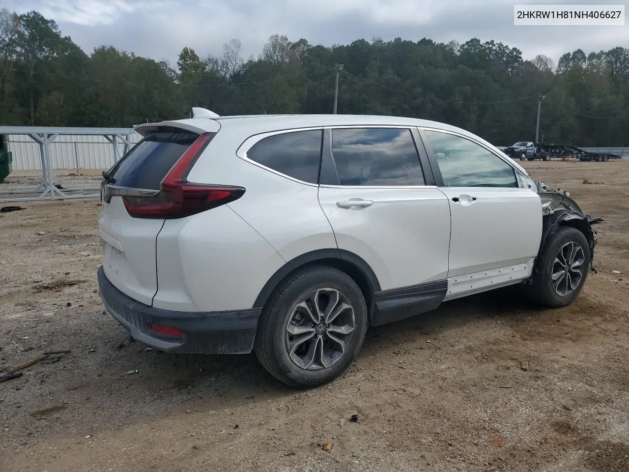 2022 Honda Cr-V Exl VIN: 2HKRW1H81NH406627 Lot: 79844734