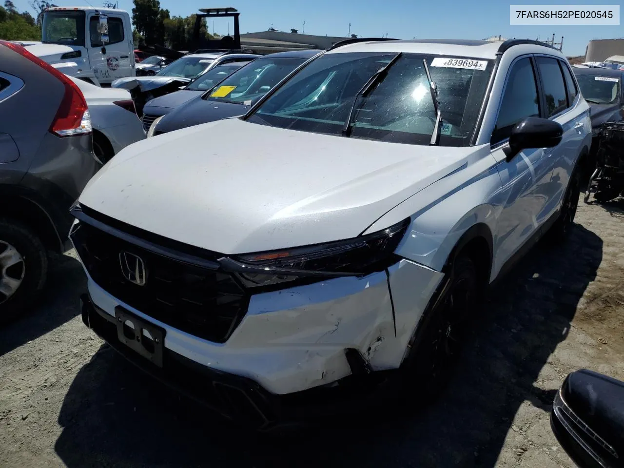 2023 Honda Cr-V Sport VIN: 7FARS6H52PE020545 Lot: 64839694