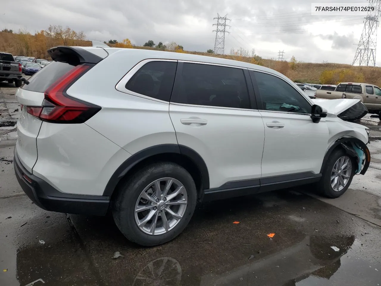 2023 Honda Cr-V Exl VIN: 7FARS4H74PE012629 Lot: 77108894