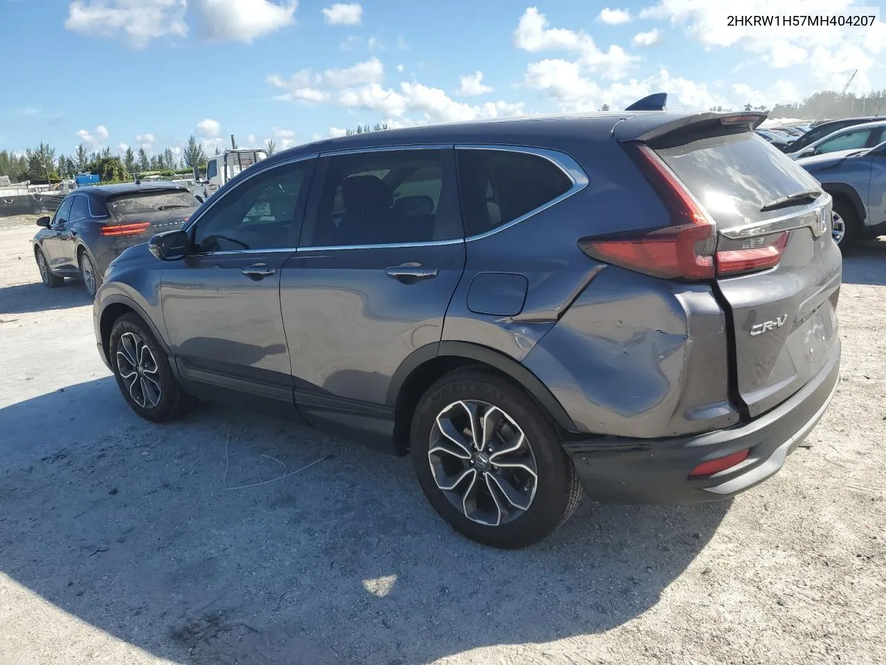 2021 Honda Cr-V Ex VIN: 2HKRW1H57MH404207 Lot: 73684424