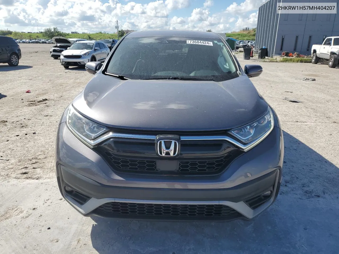 2021 Honda Cr-V Ex VIN: 2HKRW1H57MH404207 Lot: 73684424