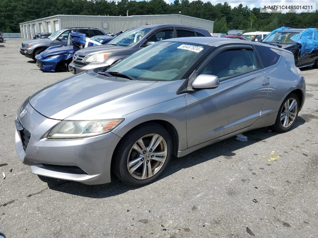 2011 Honda Cr-Z VIN: JHMZF1C44BS014211 Lot: 66487924