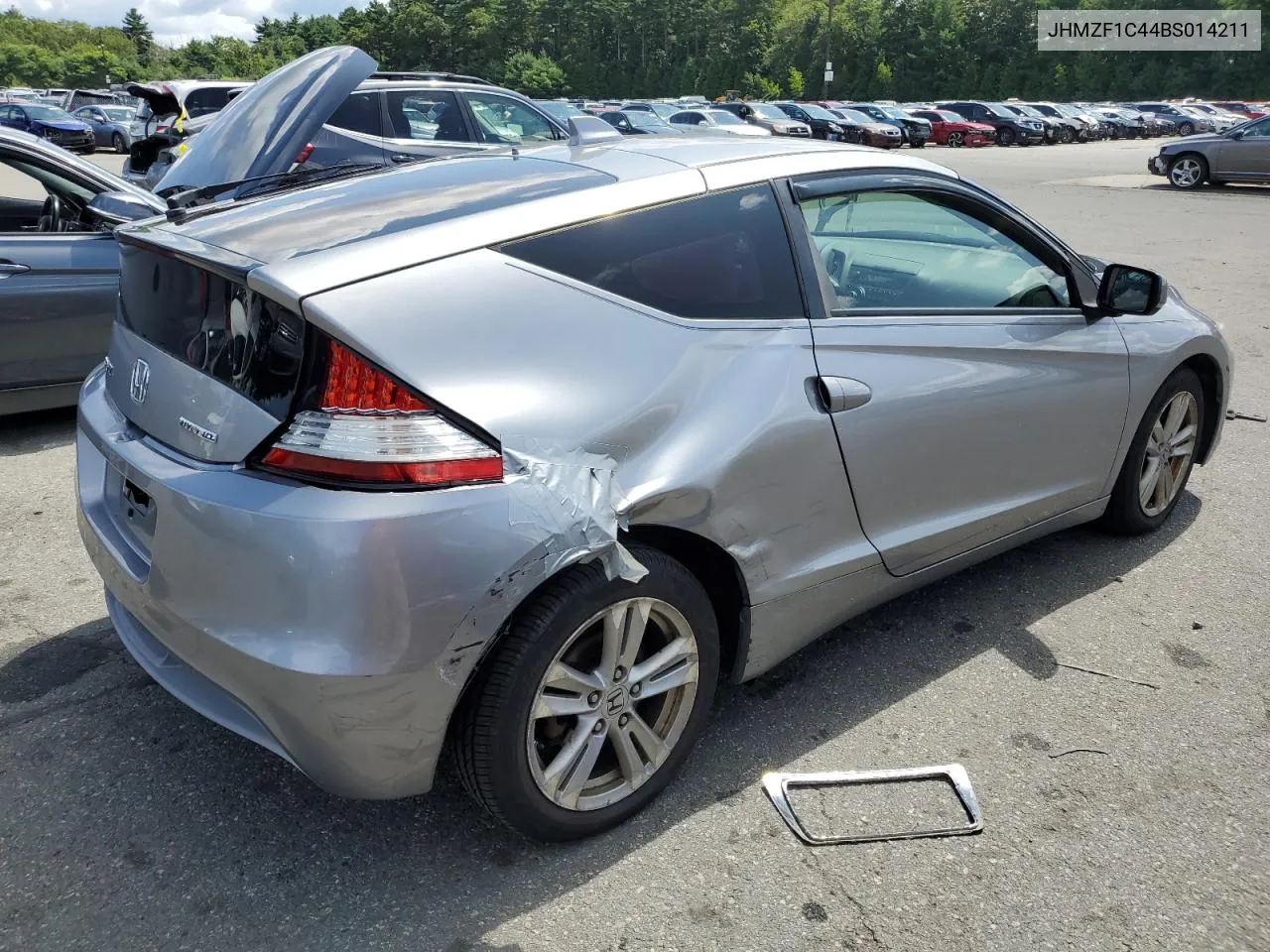 2011 Honda Cr-Z VIN: JHMZF1C44BS014211 Lot: 66487924