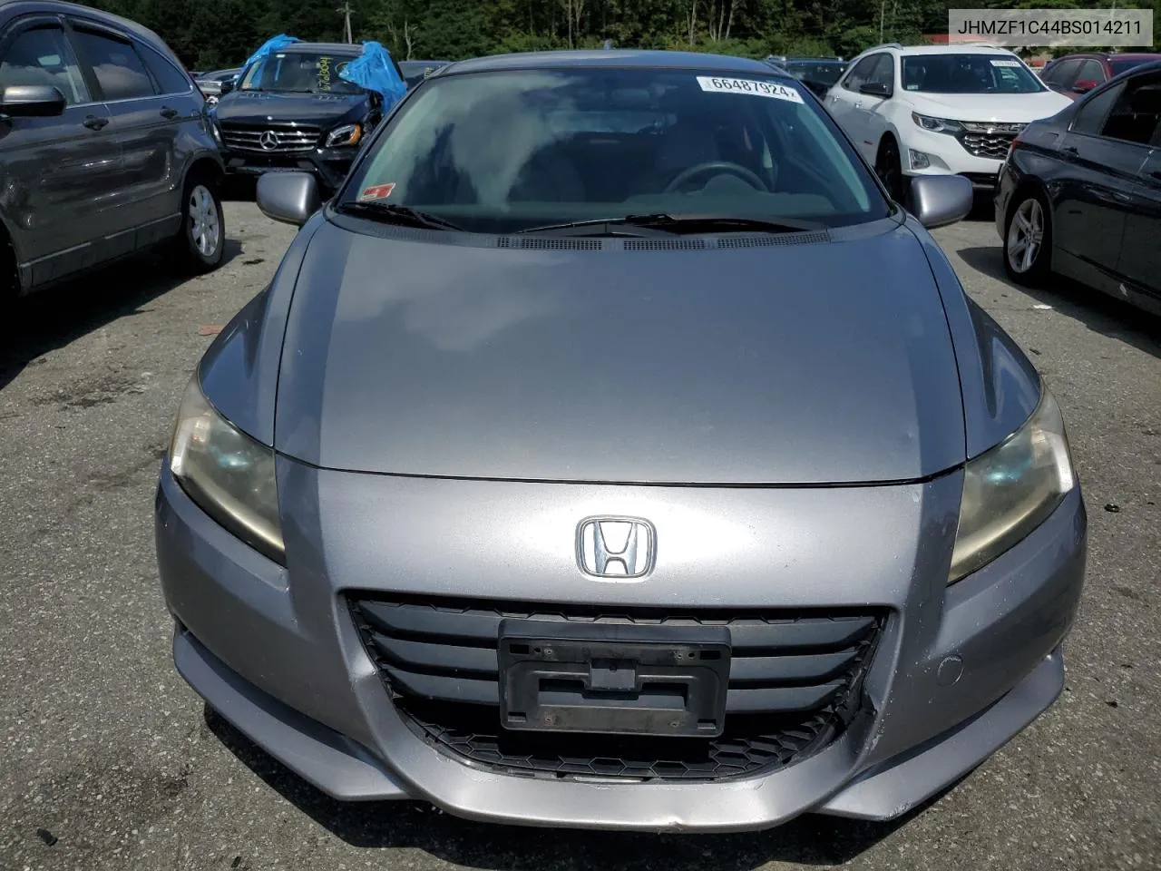 2011 Honda Cr-Z VIN: JHMZF1C44BS014211 Lot: 66487924