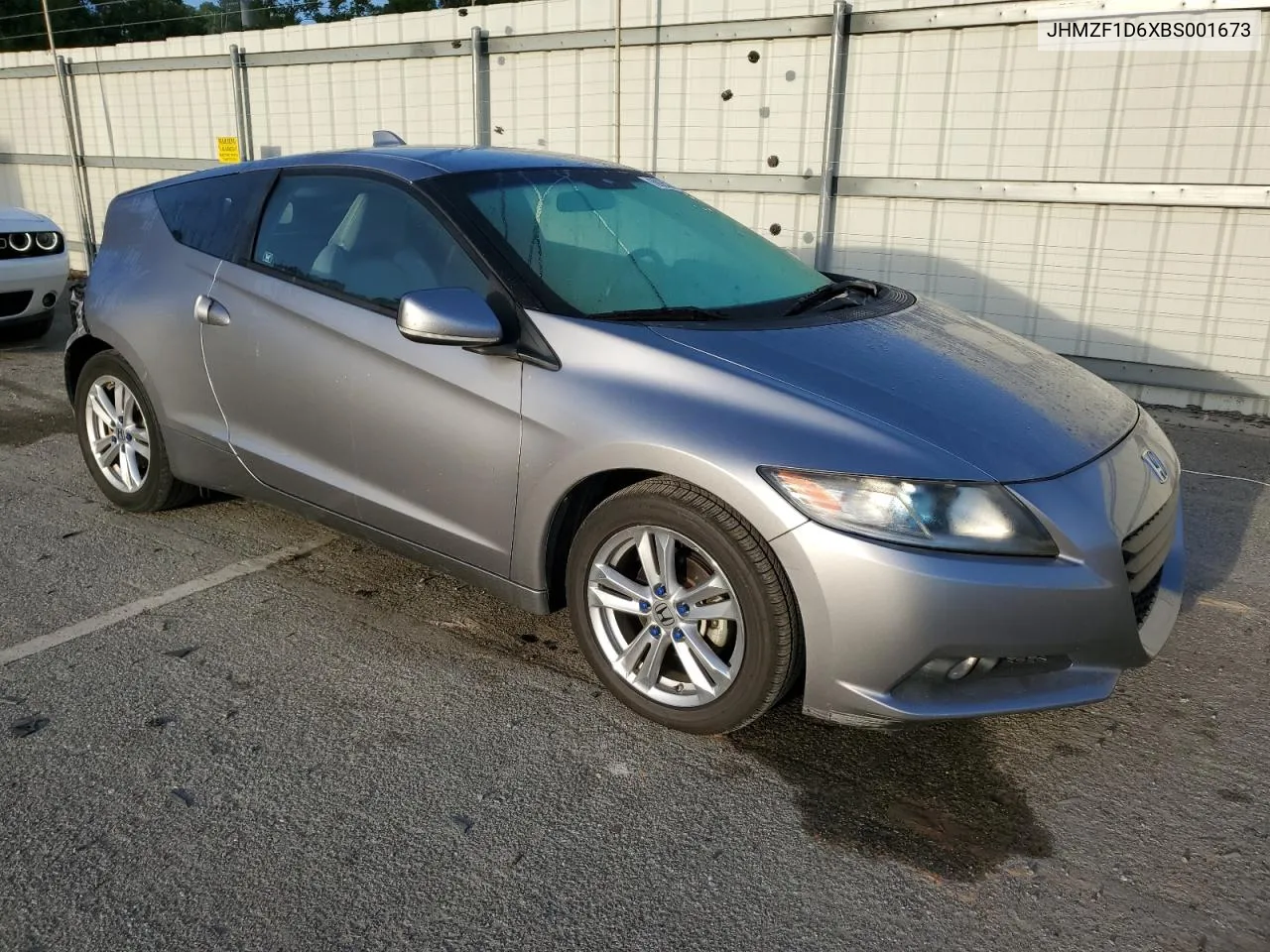 2011 Honda Cr-Z Ex VIN: JHMZF1D6XBS001673 Lot: 69260574