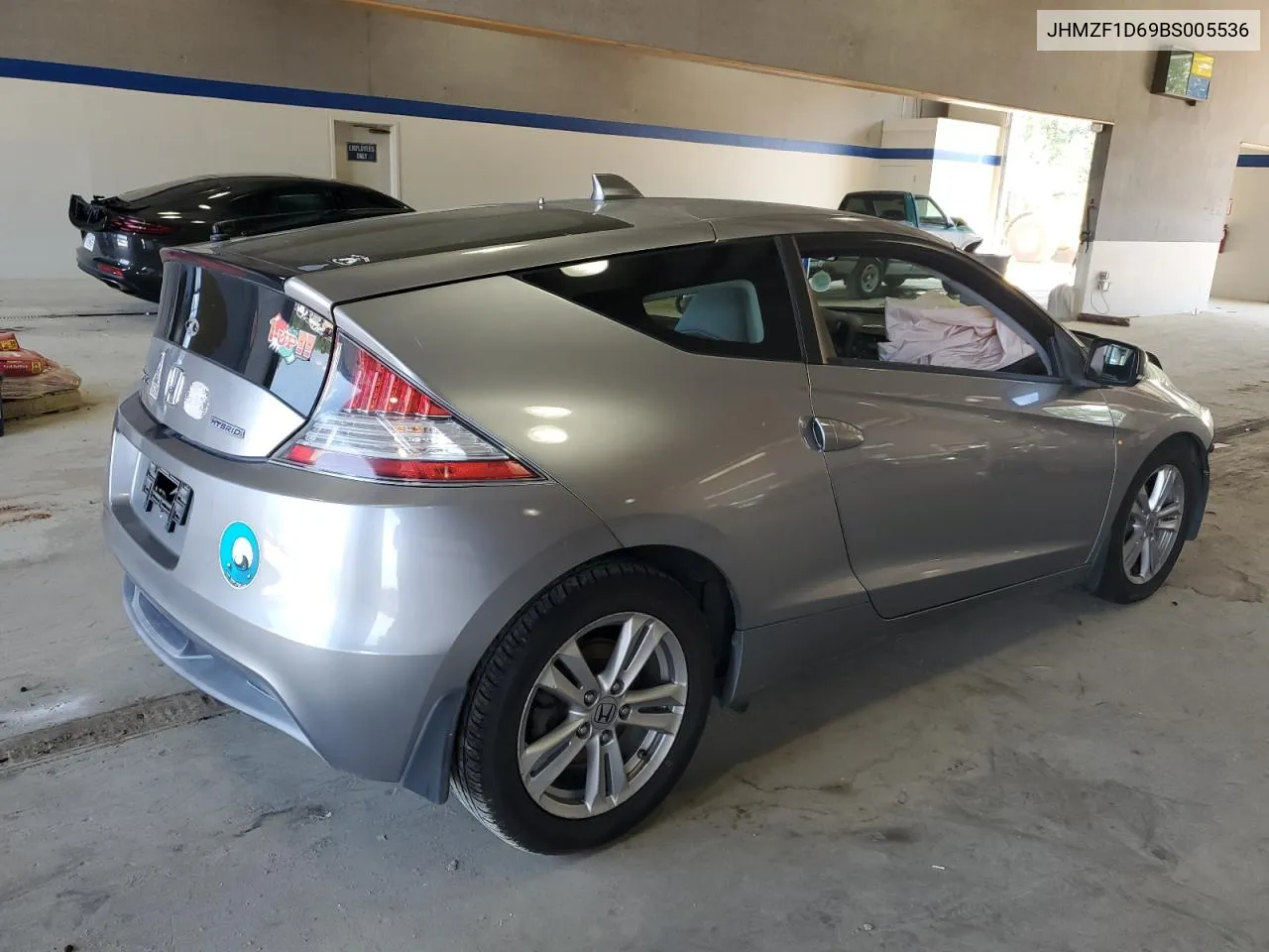 2011 Honda Cr-Z Ex VIN: JHMZF1D69BS005536 Lot: 69596144