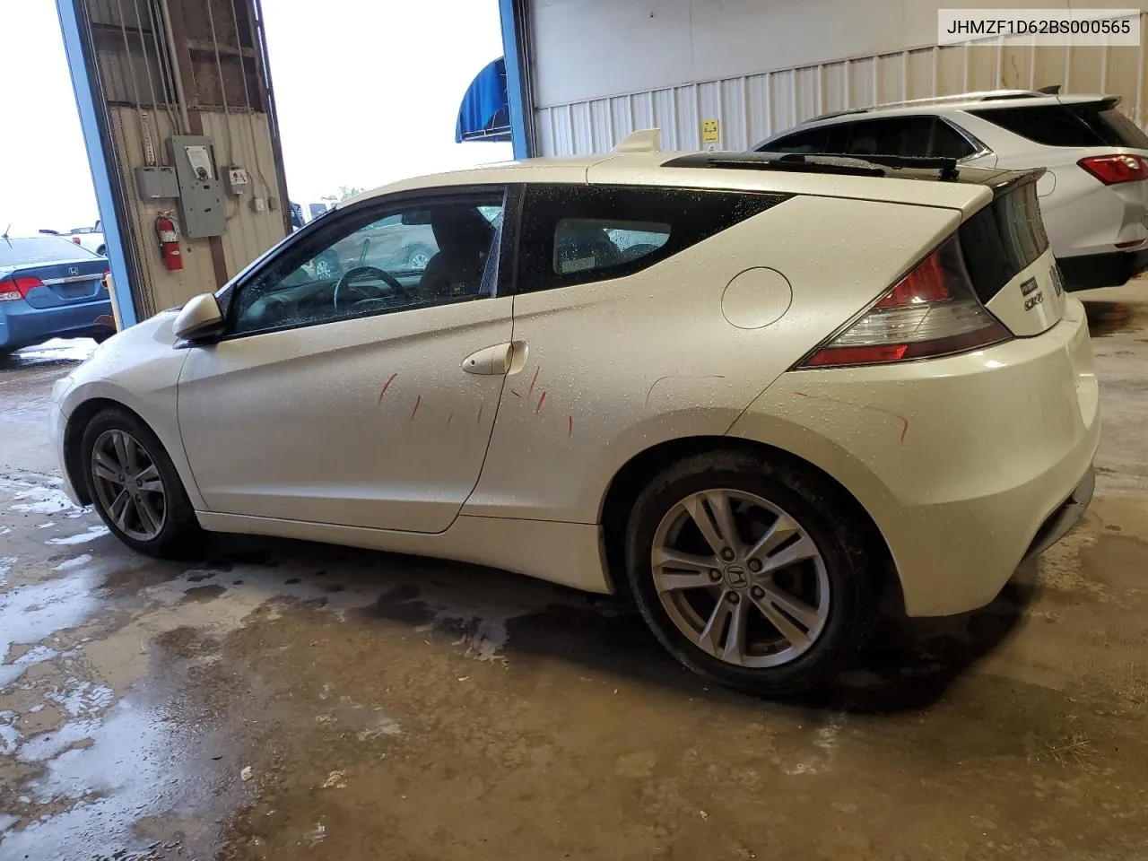 2011 Honda Cr-Z Ex VIN: JHMZF1D62BS000565 Lot: 69936414