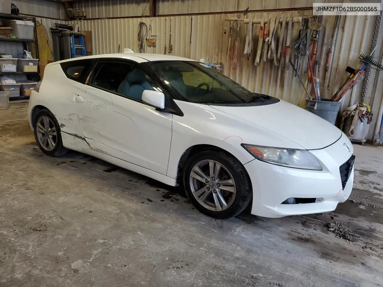 2011 Honda Cr-Z Ex VIN: JHMZF1D62BS000565 Lot: 69936414