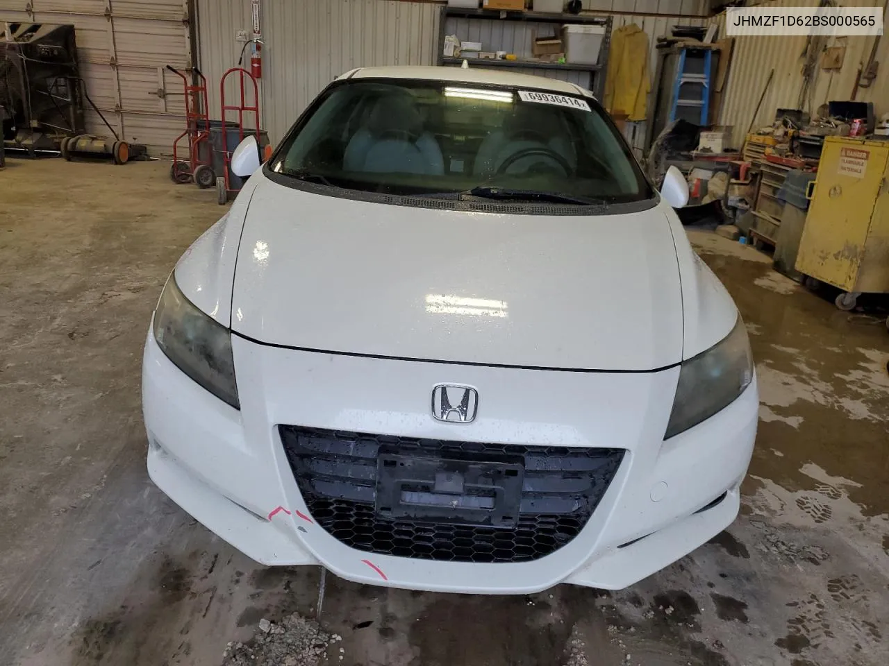 2011 Honda Cr-Z Ex VIN: JHMZF1D62BS000565 Lot: 69936414