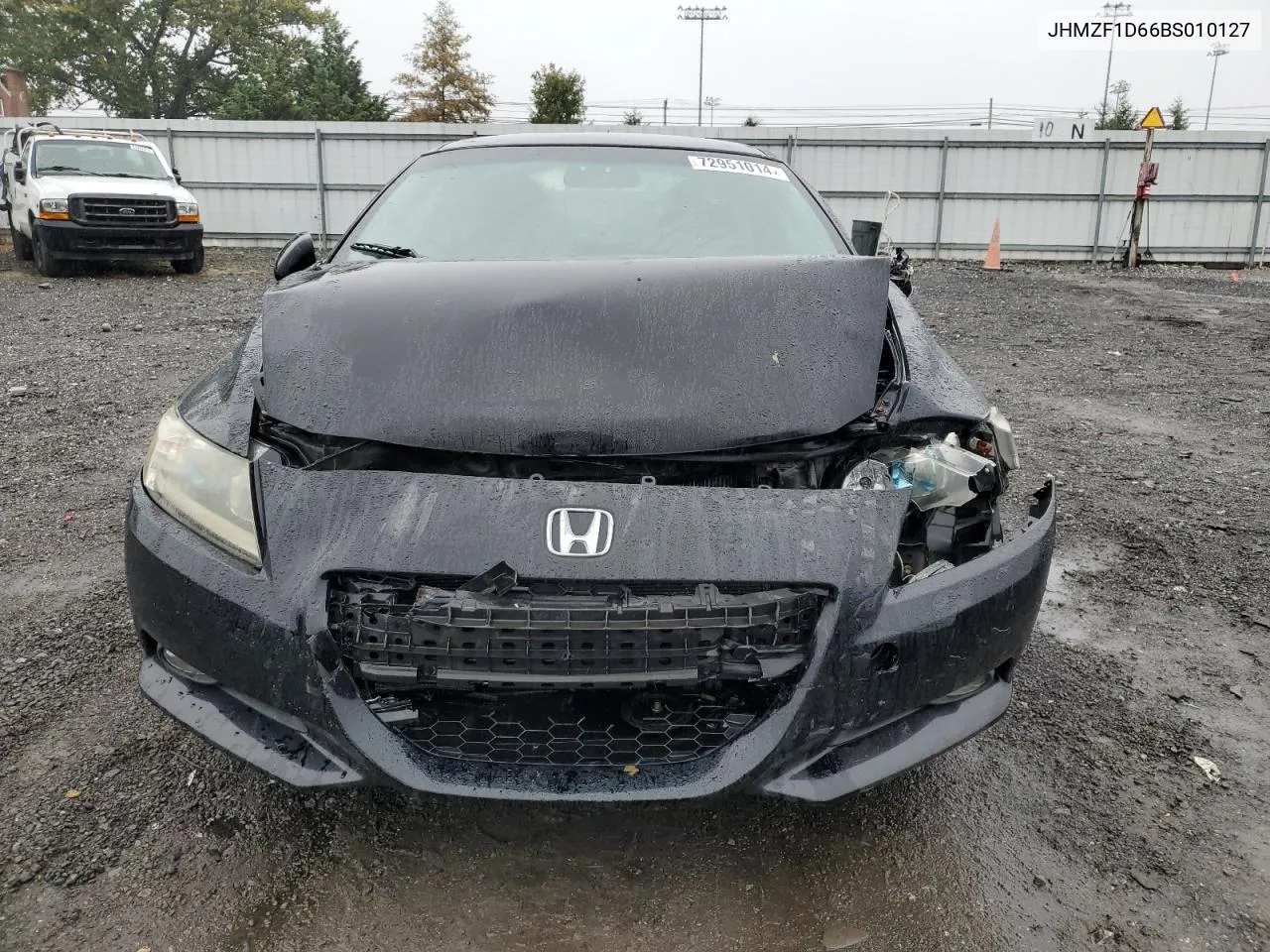 2011 Honda Cr-Z Ex VIN: JHMZF1D66BS010127 Lot: 72951014