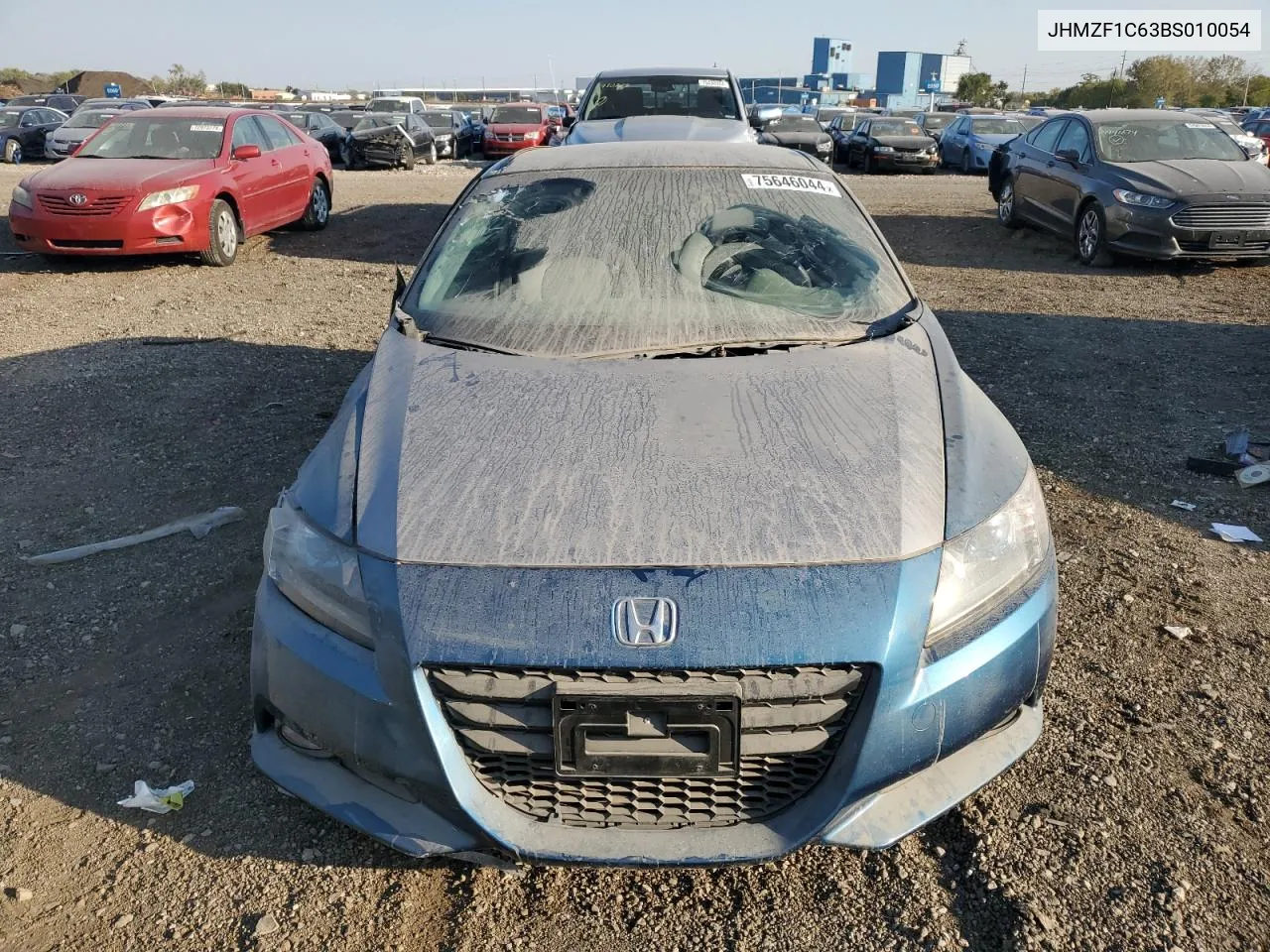 2011 Honda Cr-Z Ex VIN: JHMZF1C63BS010054 Lot: 75646044