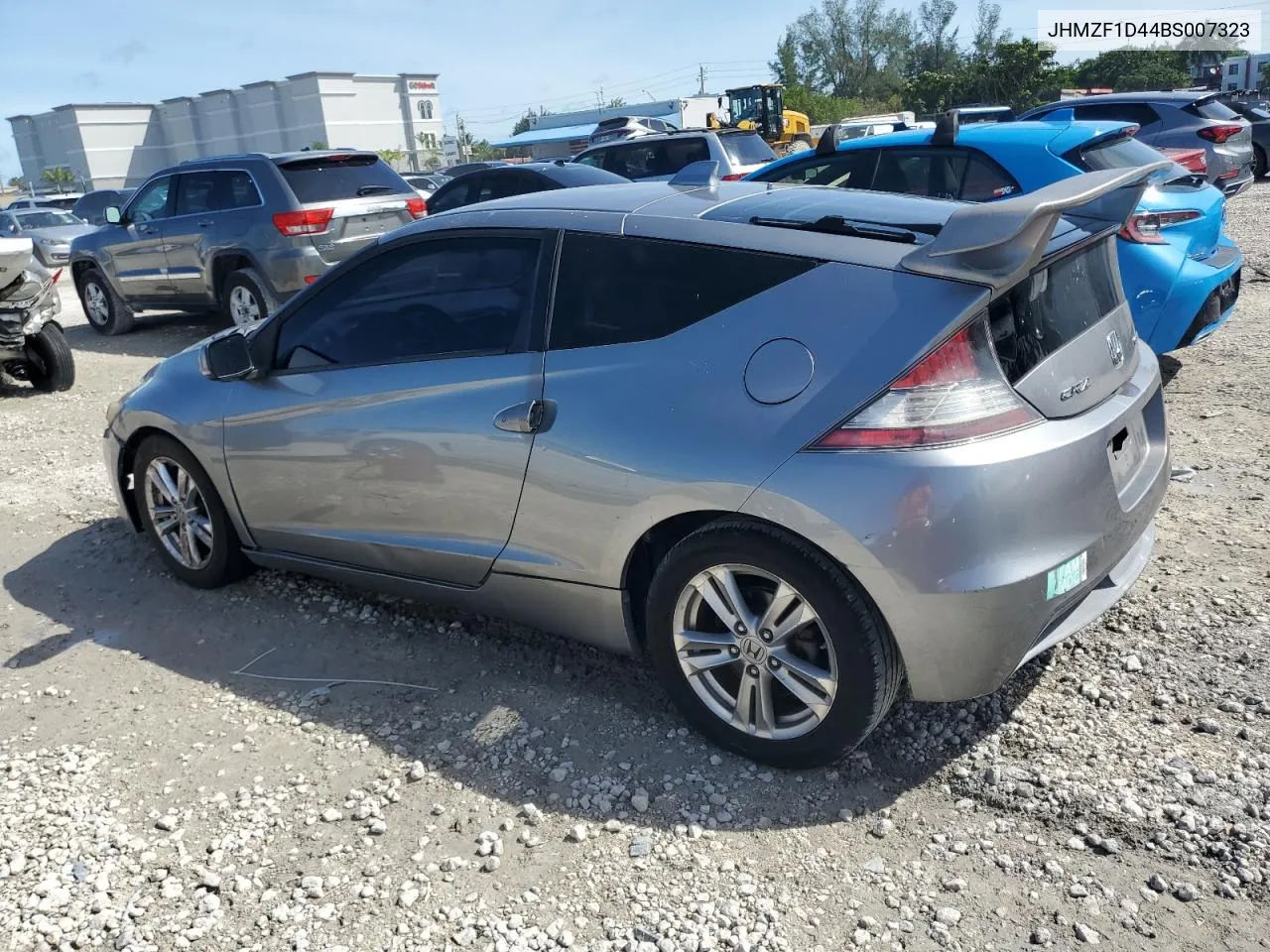 2011 Honda Cr-Z VIN: JHMZF1D44BS007323 Lot: 75694284