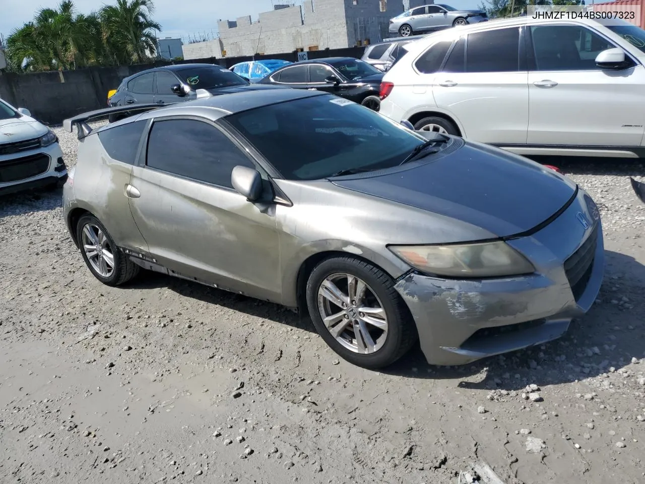 2011 Honda Cr-Z VIN: JHMZF1D44BS007323 Lot: 75694284