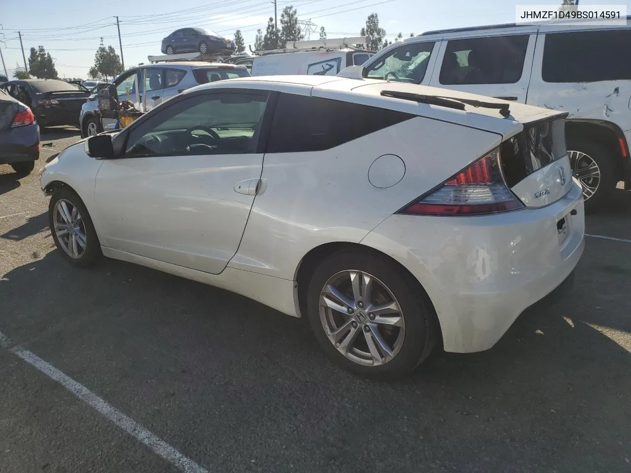 2011 Honda Cr-Z VIN: JHMZF1D49BS014591 Lot: 77503794