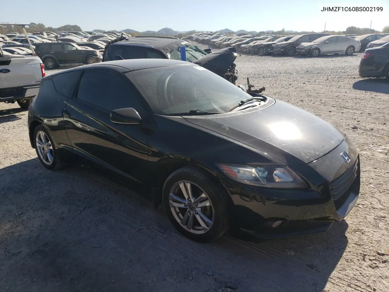 2011 Honda Cr-Z Ex VIN: JHMZF1C60BS002199 Lot: 77561244