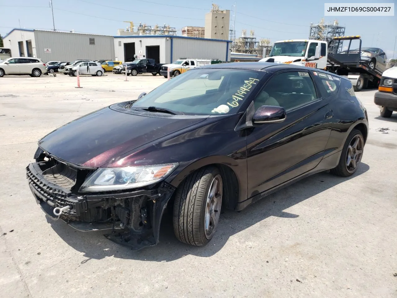 2012 Honda Cr-Z Ex VIN: JHMZF1D69CS004727 Lot: 64144544