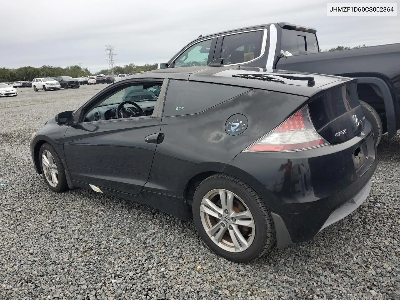 JHMZF1D60CS002364 2012 Honda Cr-Z Ex