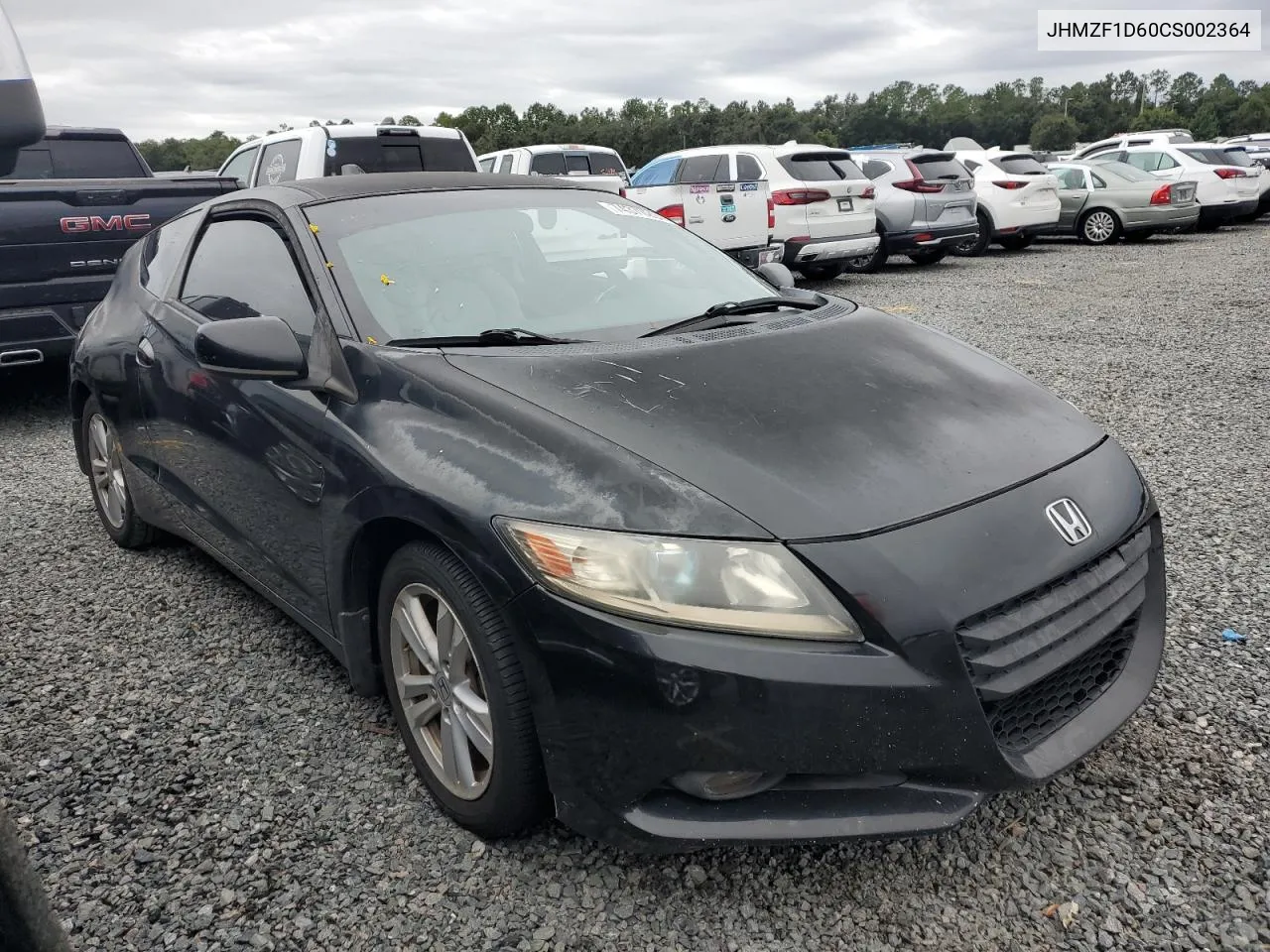 JHMZF1D60CS002364 2012 Honda Cr-Z Ex