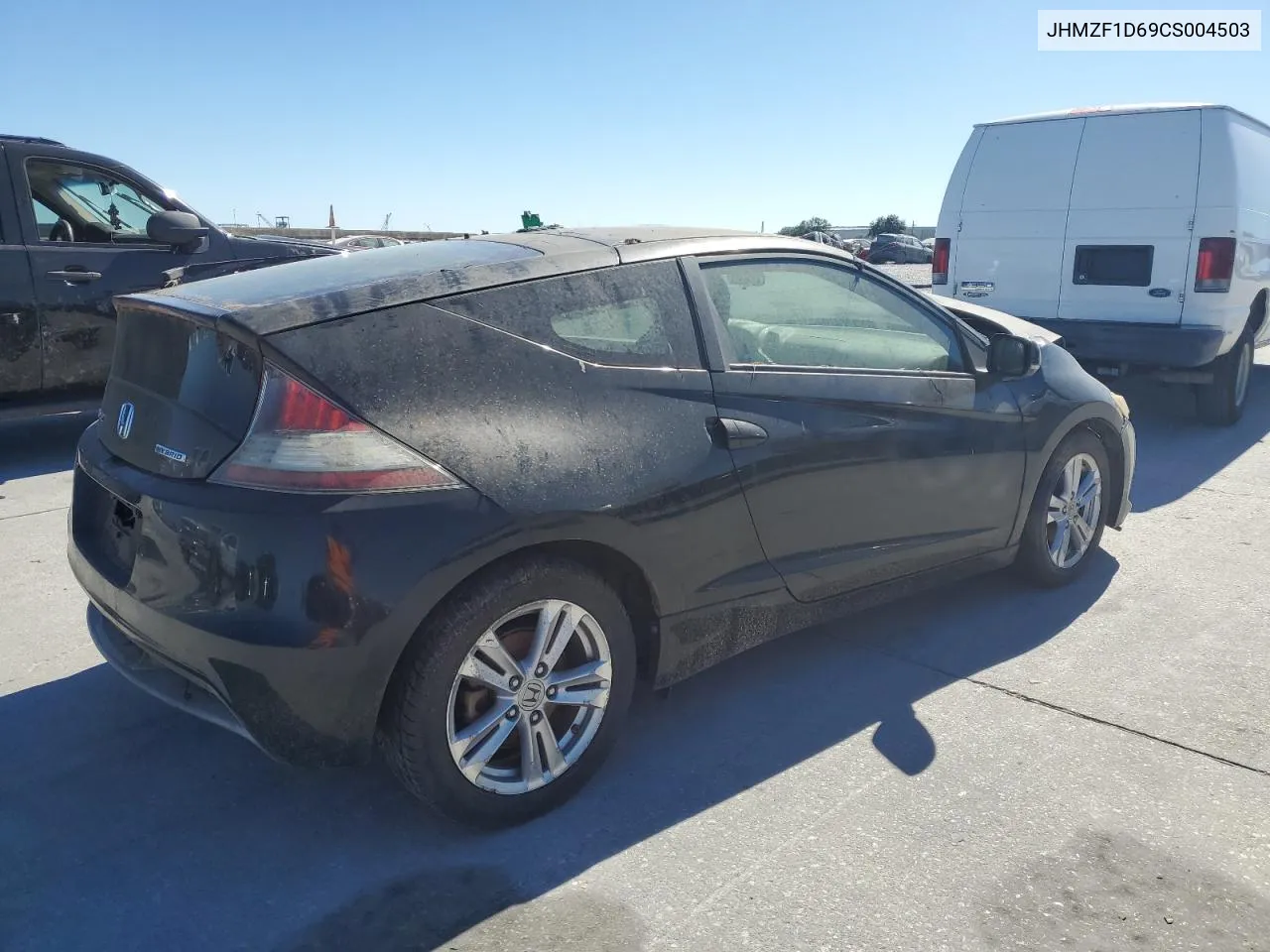 2012 Honda Cr-Z Ex VIN: JHMZF1D69CS004503 Lot: 76741944