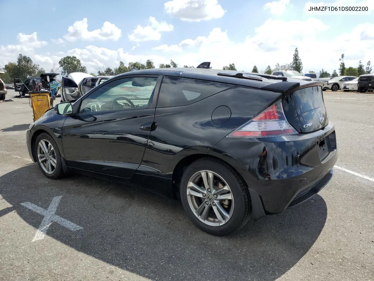 JHMZF1D61DS002200 2013 Honda Cr-Z Ex